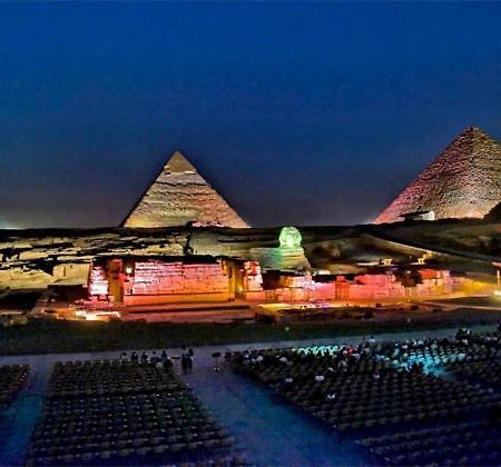 Apartments Pyramids Hotel Kairó Kültér fotó